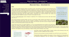 Desktop Screenshot of ancestraljourneys.org